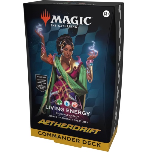 Magic: The Gathering Aetherdrift Commander Deck - Living Energy