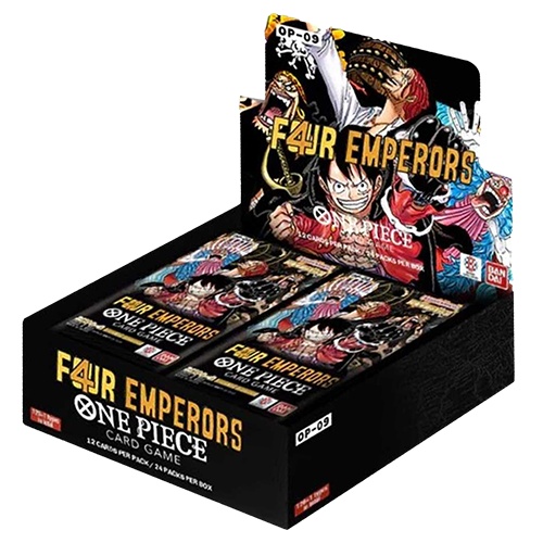 One Piece Card Game Booster Display OP-09 -The Four Emperors (24 Packs)