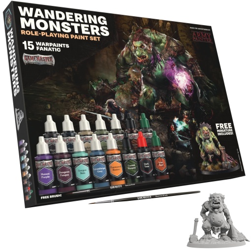 The Army Painter - GameMaster: Wandering Monsters Role-playing Paint Set (WARPAINTS)