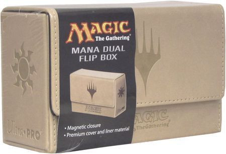 Ultra Pro Mana Dual Flip Box - White