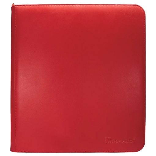 Vivid 12-Pkt Red Zippered PRO-Binder