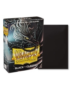 Dragon Shield: Japanese Size - Sleeves - Classic Black (59x86mm)