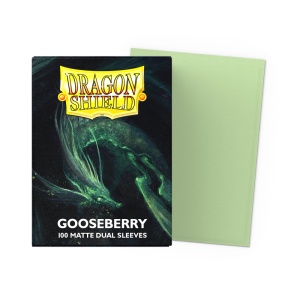Dragon Shield: Standard Size Matte Dual Sleeves - Gooseberry