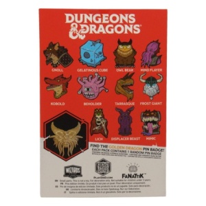 Dungeons & Dragons: 50th Anniversary Mystery Pin Display - Img 2