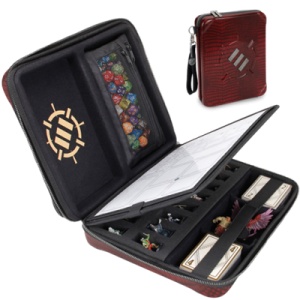 ENHANCE Tabletop RPGs RPG Organizer Case Collector's Edition (Red)