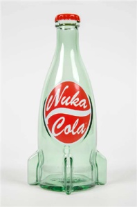 Fallout: "Nuka Cola" Glass (Bottle&Caps)