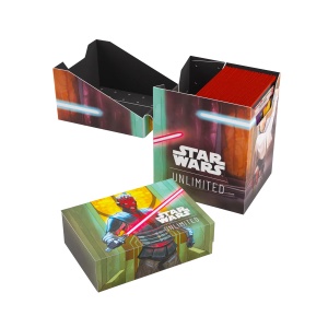 Gamegenic - Star Wars: Unlimited Soft Crate - ObiWan Kenobi/Darth Maul