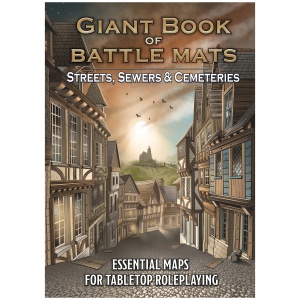 Giant Book of Battle Mats - Streets, Sewers & Cemeteries - Img 1
