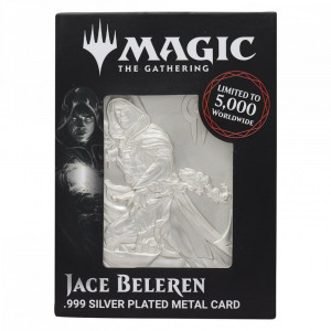 Magic The Gathering: Jace Beleren .999 Silver Plated Card