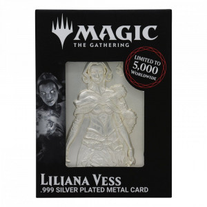 Magic The Gathering: Liliana Vess .999 Silver Plated Card