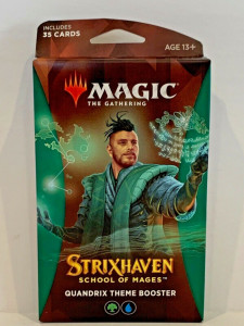 Magic The Gathering: Strixhaven School of Mages - Quandrix Theme Booster