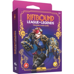 Riftbound TCG: Set Three: Unleashed - Champion Deck: Vi - Piltover Enforcer