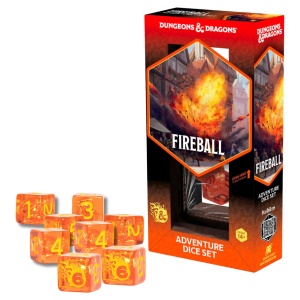 Sirius Dice x Dungeons & Dragons: Adventure Dice - Fireball