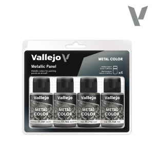 Vallejo: Metal Color Set - Metallic Panel