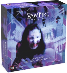 Vampire: The Masquerade RPG - Discipline and Blood Magic Cards