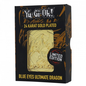 Yu-Gi-Oh! Limited Edition 24 Karat Gold Plated Card - Blue-Eyes Ultimate Dragon
