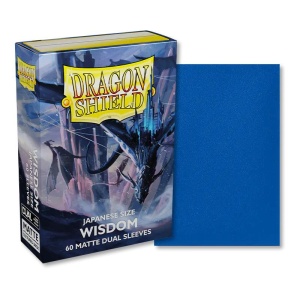 Dragon Shield: Japanese Size - Matte Dual Sleeves - Wisdom (59x86mm)
