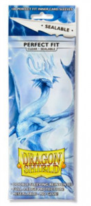 Dragon Shield Perfect Fit Sealable Sleeves - Clear (100 Sleeves)