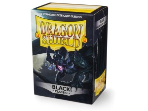 Dragon Shield: Standard Size Matte Card Sleeves - Black Classic