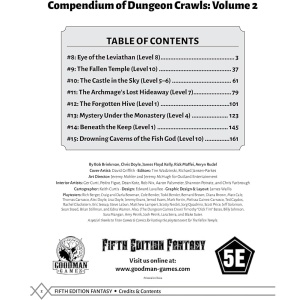 Dungeons & Dragons 5E: Compendium of Dungeon Crawls - Volume 2 - Img 2