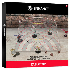 ENHANCE Tabletop Spell AoE Damage Template
