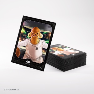 Gamegenic - Star Wars: Unlimited Art Sleeves - Admiral Ackbar - Img 1