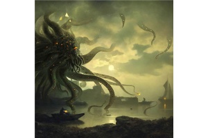 Kraken Wargames: Dice Tray - Dark Shoggoth