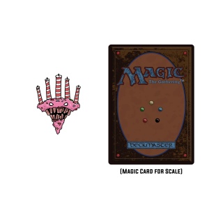 Magic: The Gathering - Devouring Sugarmaw Planeswalker Symbol Pin - Img 3