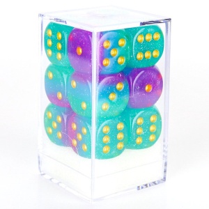 Sirius Dice: 16mm D6 - Northern Lights