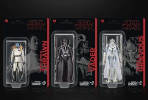 Star Wars The Black Series: Grand Admiral Thrawn, General Grievous & Darth Vader Exclusive Action Figure 3-Pack [Masters of Evil] - Img 2