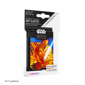 Star Wars: Unlimited: Art Sleeves - Luke Skywalker