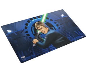 Star Wars: Unlimited: Ashes of the Empire - Double-Sided Game Mat - Luke Skywalker & Emperor Palpatine - Img 3