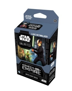 Star Wars: Unlimited: Ashes of the Empire - Luke Skywalker Spotlight Deck