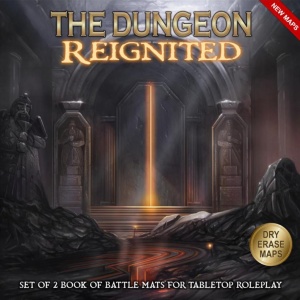 The Dungeon Reignited: Set of 2 Books of Battle Mats