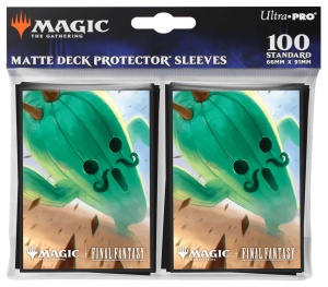 Ultra Pro Artwork Card Sleeves - Standard Size (100) - Jumbo Cactuar (FIN)