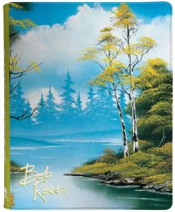 Ultra Pro: Bob Ross: Lakeside Path - 9-Pocket Zippered PRO-Binder