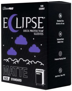 Ultra Pro: Eclipse Matte Deck Protector Standard Sleeves - Royal Purple (105ct)
