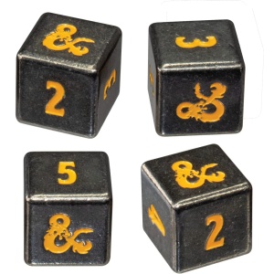 Ultra Pro - Heavy Metal Realmspace D6 Dice Set for Dungeons & Dragons - Img 2
