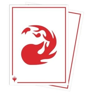 Ultra Pro: Magic The Gathering - APEX Deck Protector Sleeves - Mountain Red