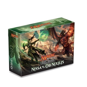 Ultra PRO: Magic The Gathering - Duel Deck Box - Nissa vs. Ob Nixilis