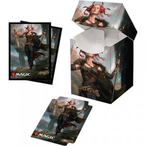 Ultra Pro: Magic The Gathering - PRO 100+ Deck Box with 100 Sleeves - Jeska, Thrice Reborn