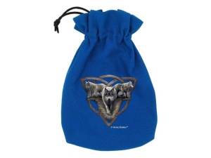 Anne Stokes Dice Pouch: Wolf Trio - Img 1