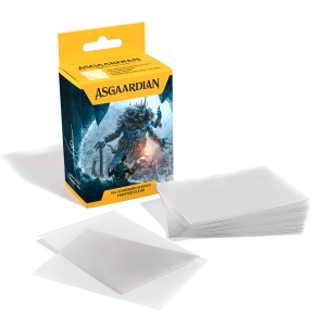 Asgaardian Sleeves: Standard Size - Frosted Clear