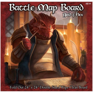 Battle Map Board: Grid and Hex