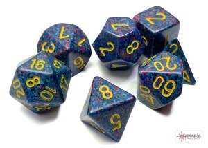 CHESSEX: Speckled Twilight Polyhedral 7-Dice Set - Img 2