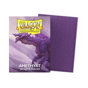 Dragon Shield: Standard Size Matte Dual Sleeves - Amethyst