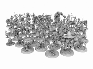 Dungeons & Lasers: NPC Miniature Pack - Img 2