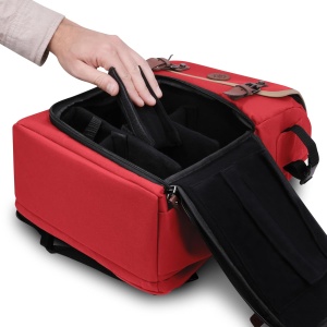 Enhance - Full Size TCG Storage Box Backpack Designer Ed. (RED) - Img 3
