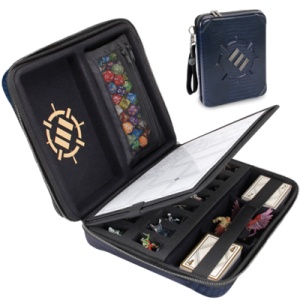 ENHANCE Tabletop RPGs RPG Organizer Case Collector's Edition (Blue)