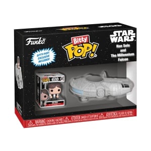 Funko Bitty POP! Rides: Star Wars - Han Solo with Millennium Falcon